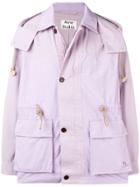 Acne Studios Relaxed Parka - Purple