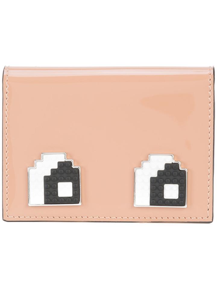 Les Petits Joueurs Eyes Flap Purse - Brown