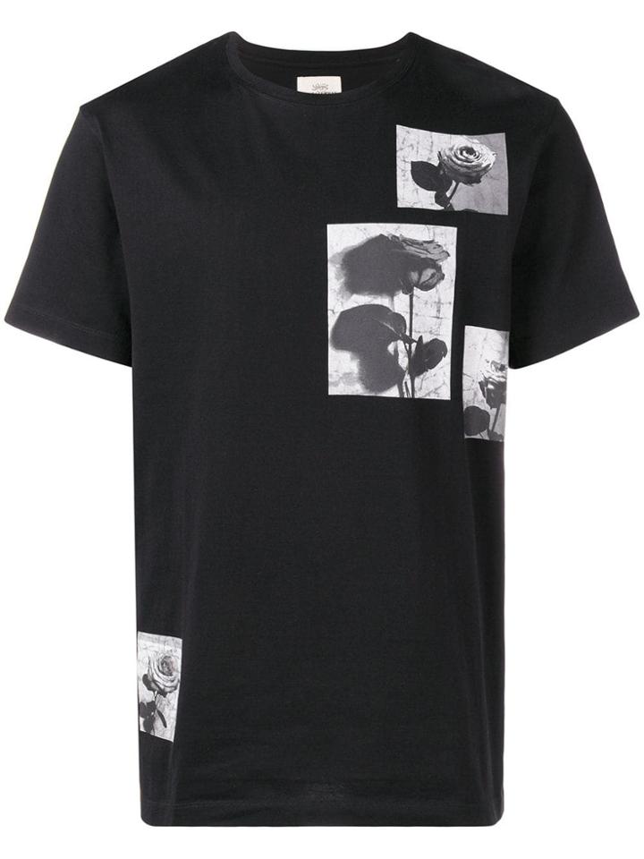 Kent & Curwen Patchwork T-shirt - Black