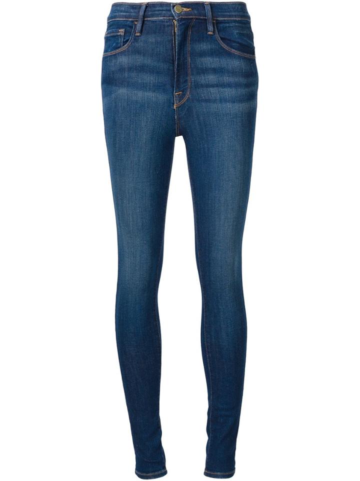 Frame Denim 'ali' Skinny Jeans - Blue