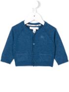 Burberry Kids - Equestrian Knight Cardigan - Kids - Cashmere - 6 Mth, Blue