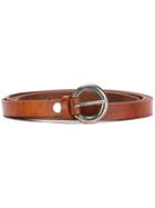 Al Duca D'aosta 1902 Buckle Belt, Men's, Brown, Leather