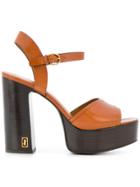 Marc Jacobs Platform Sandals - Brown