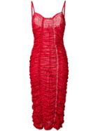 Molly Goddard Chioma Dress - Red