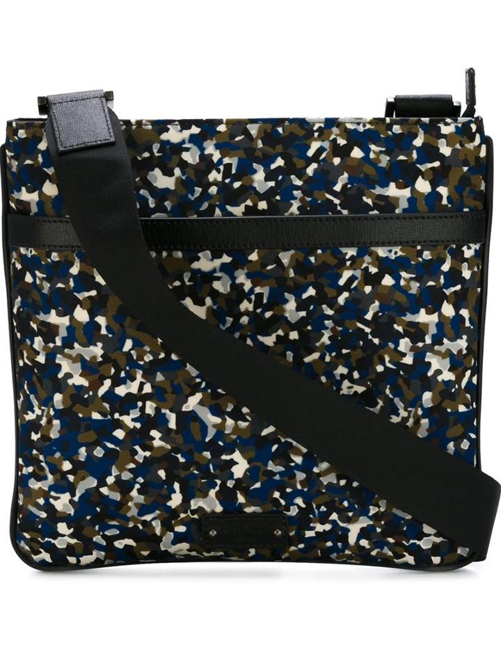 Fendi Granite Print Messenger Bag