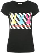 Iceberg - Bugs Bunny T-shirt - Women - Cotton/spandex/elastane - 44, Black, Cotton/spandex/elastane