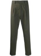 Be Able Striped Tapered Trousers - Green