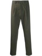 Be Able Striped Tapered Trousers - Green