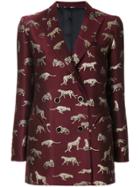 Blazé Milano Tiger Embroidered Blazer
