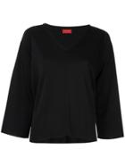 Des Prés V-neck Sweater - Black