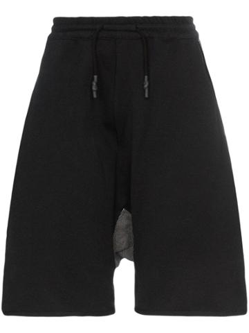 Byborre Drop Crotch Shorts - Black