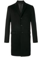 Hevo Buttoned Coat - Black