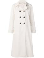 Max Mara Double Breasted Trenchcoat - Neutrals