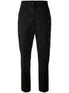 Golden Goose Deluxe Brand - Printed Chinos - Women - Cotton/cupro/virgin Wool - L, Black, Cotton/cupro/virgin Wool