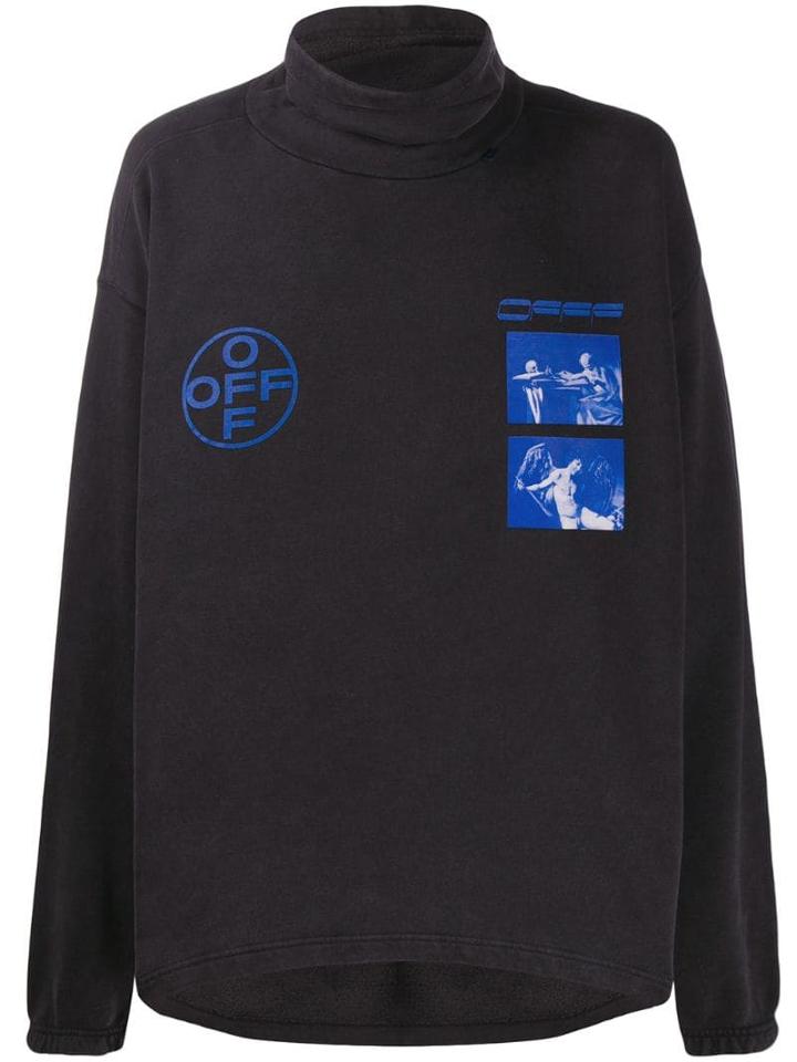 Off-white Hardcore Caravaggio Sweatshirt - Black