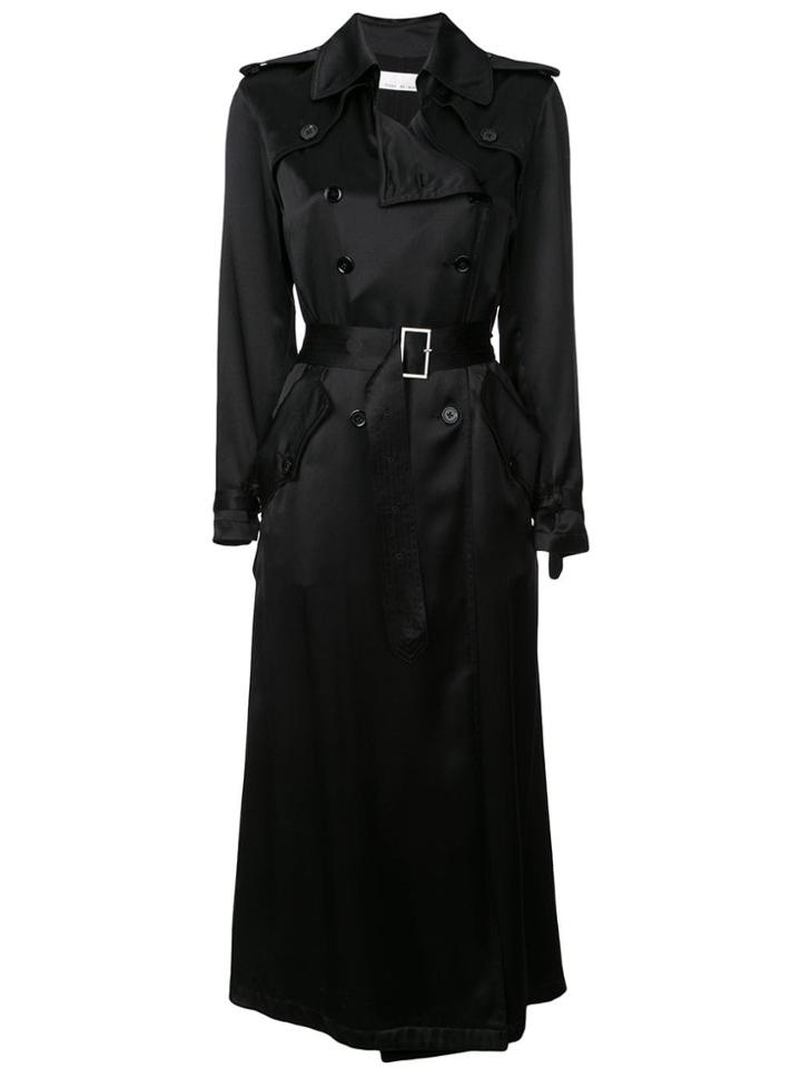Fleur Du Mal Unlined Trench - Black