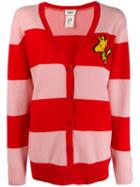 Chinti & Parker Woodstock Striped Cardigan - Pink