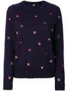 Ps By Paul Smith Star Jumper - Blue