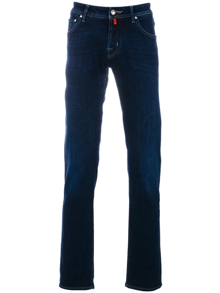 Jacob Cohen - Comfort Denim Jeans - Men - Cotton/spandex/elastane - 32, Blue, Cotton/spandex/elastane