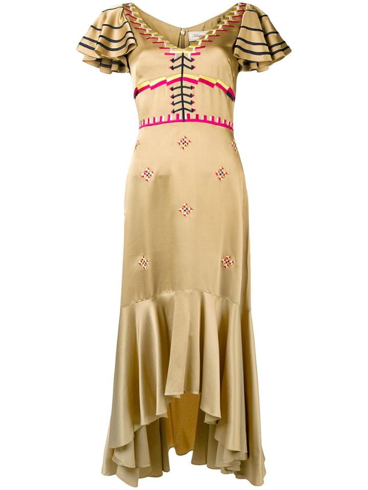 Temperley London Traveller Dress - Brown