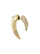 Shaun Leane 18kt Yellow Gold Talon Diamond Earring - Metallic