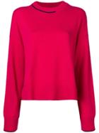 Pringle Of Scotland Loose-fit Cashmere Sweater - Pink
