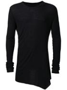 Julius Long Sleeve T-shirt, Men's, Size: Iii, Black, Rayon/wool