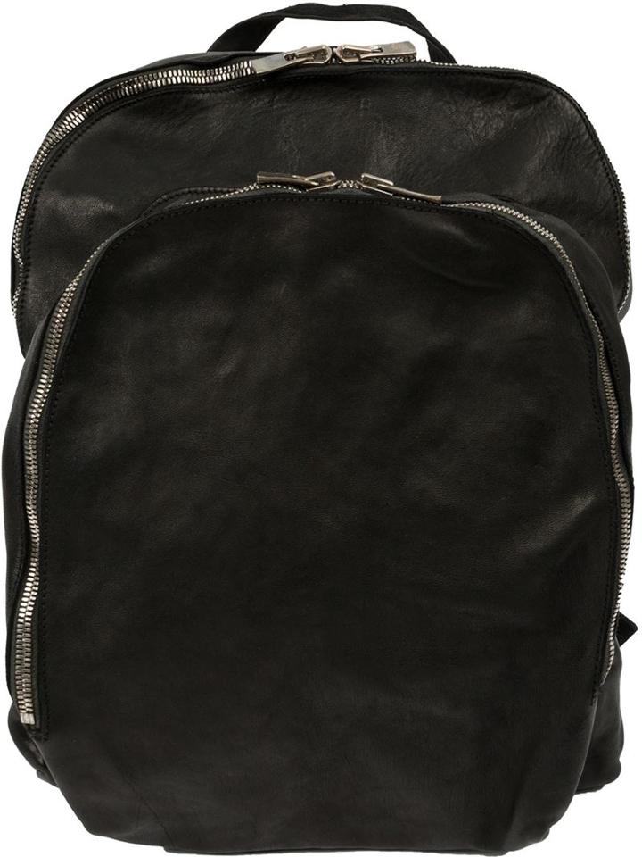Guidi Zipped Backpack