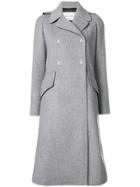 Sonia Rykiel Double Breasted Coat - Grey