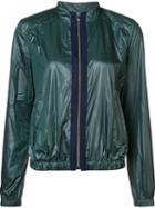 Heroine Sport Glossy Training Jacket, Women's, Size: Medium, Green, Polyester