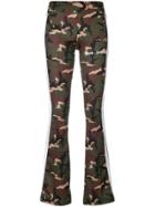 Palm Angels Camouflage Skinny Track Pants - Green