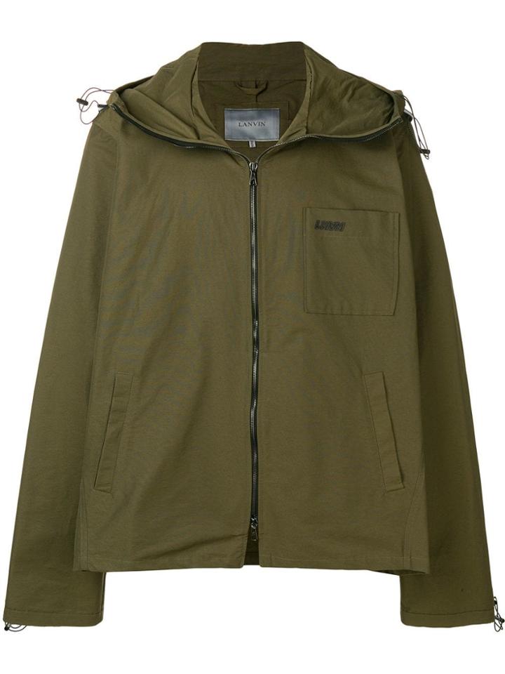 Lanvin Classic Parka Coat - Green