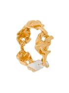 Marni Chunky White Bracelet - Gold
