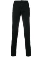 Dondup Fitted Tailored Trousers - Black