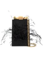 No21 Embellished Mini Satchel Bag - Black