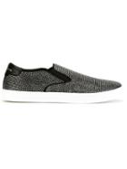 Dolce & Gabbana Embellished Slip-on Sneakers