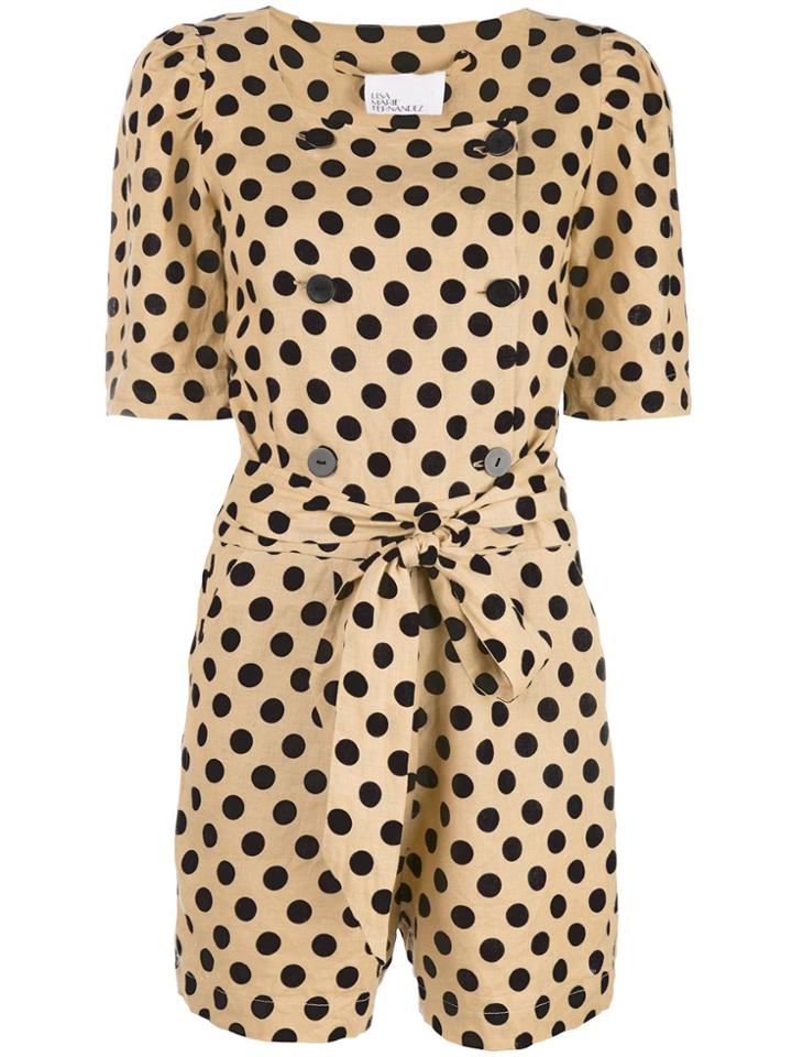 Lisa Marie Fernandez Diana Short Suit - Brown