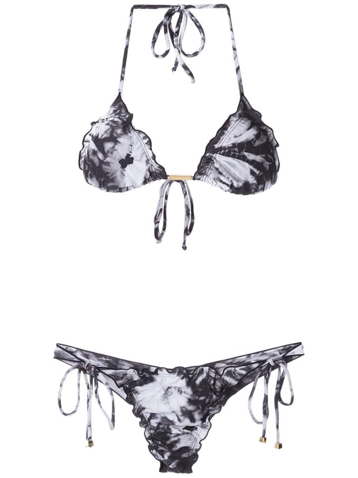 Lygia & Nanny Triangle Bikini Set - Blue