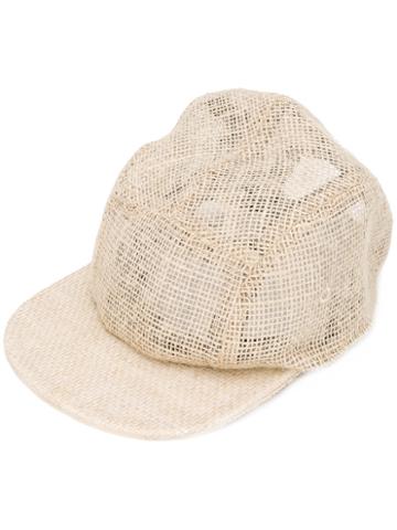 Overhead Woven Cap, Men's, Nude/neutrals, Jute