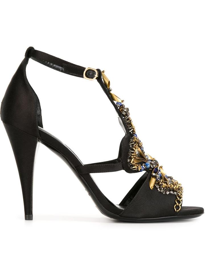Alberta Ferretti Embellished Sandals