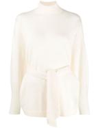 Zimmermann Tie Waist Jumper - White