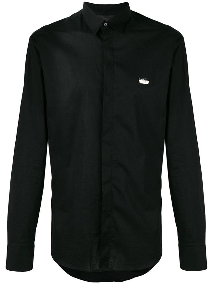Philipp Plein Crystal Skull Shirt - Black