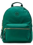 Tory Burch Tilda Nylon Zip Backpack - Green