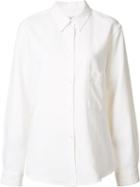 Lemaire Velvet Shirt, Women's, Size: 36, White, Cotton/linen/flax