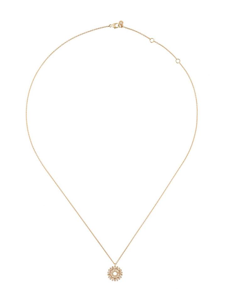 Astley Clarke 'rising Sun' Diamond Pendant Necklace - Metallic