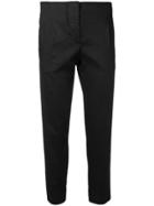 Tela Slim Cropped Trousers - Black