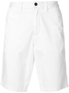 Emporio Armani Tailored Logo Shorts - White