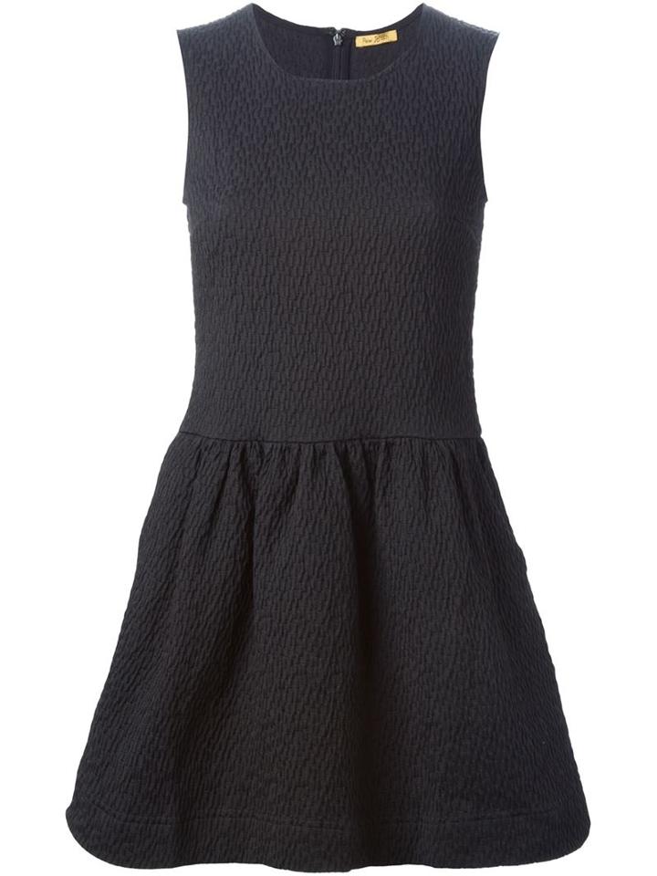 Peter Jensen 'mariana' Dress, Women's, Size: Large, Black, Cotton/polyamide/polyester/spandex/elastane