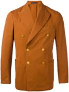 The Gigi - Double Breasted Jacket - Men - Cotton - 46, Brown, Cotton
