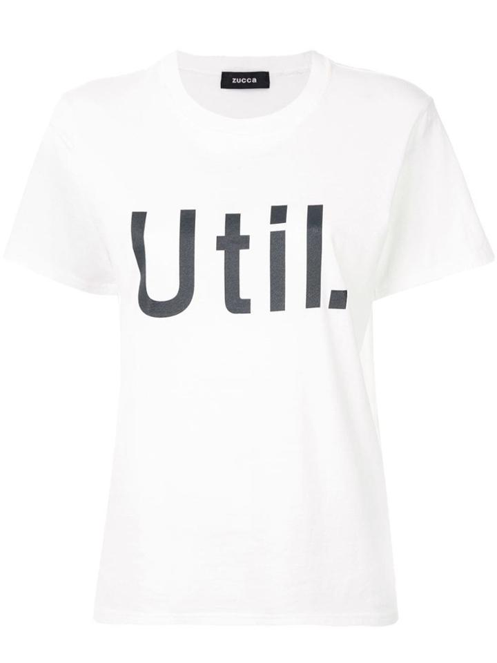 Zucca Until. T-shirt - White